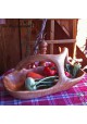 Obstkorb Korbschale aus Olivenholz