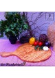Servierbrett , runde Form mit Griff 