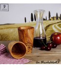Superbe tasse en bois d’olivier, style moderne et élégant